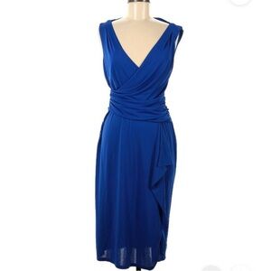 Adrianna Papell Blue Cocktail Dress Sz 8